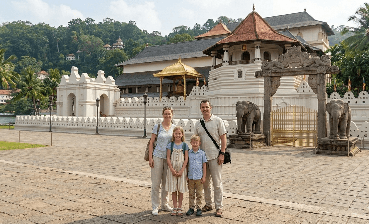 6 Days - Cultural Triangle, Hill Country, Coast & City